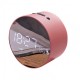 Bluetooth колонка Joyroom JM-R8 (часы , дисплей & зеркало), silver