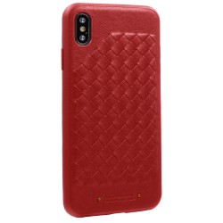 Чехол Polo Leather для Apple iPhone Xs Max, Red