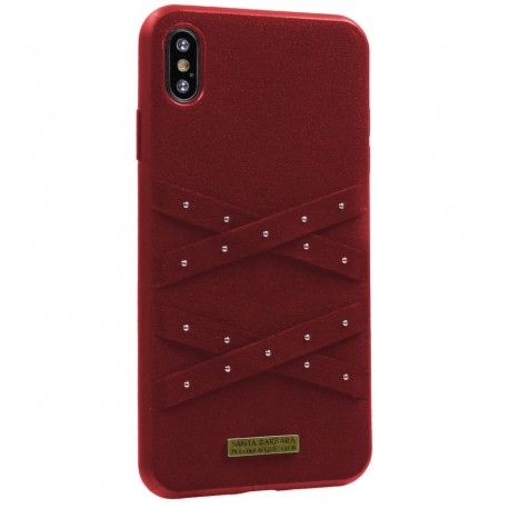Чехол Polo Abbott Series Leather для Apple iPhone Xs Max, Red
