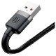 Кабель Baseus (CALKLF) cafule USB For lightning, Gold-Black