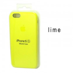 Apple Case Silicone Original for iPhone 7, lime