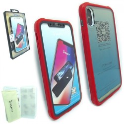 Чехол iPaky 360 Series iPhone X, red