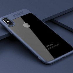 Чехол iPaky Clear iPhone X, blue