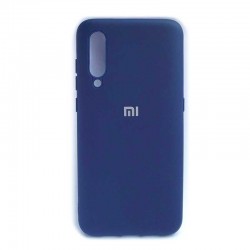 Чехол Xiaomi Mi 9 Silicone Cover with Metal, blue