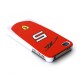 Чехол Ferrari Alonso N°5 для iPhone 4, red